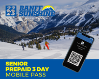 Prepaid 3 Day Mobile Pass - Senior