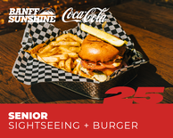 Sightseeing and Burger (Age 65+)