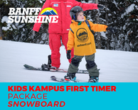 Kids Kampus First Timer Package Snowboard (6-12 Years)