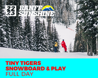 3 Full Days Tiny Tiger Snowboard & Play (3-6 Years)