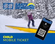 1 Day Mobile Lift Ticket - Child (Ages: 6-12)