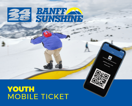 1 Day Mobile Lift Ticket - Youth (Ages: 13-17)