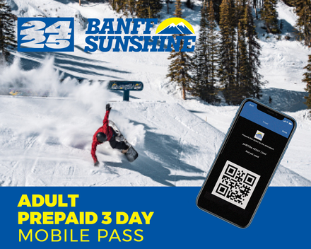 Prepaid 3 Day Mobile Pass - Adult (Age 18+)