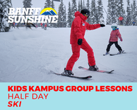 Group Lesson Kids Kampus Half Day PM Ski (6-12Yrs)