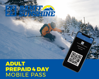 Prepaid 4 Day Mobile Pass - Adult