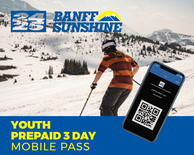 Prepaid 3 Day Mobile Pass - Youth (Ages: 13-17)