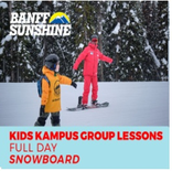 Group Lesson Kids Kampus Full Day Snowboard (6-12Yrs)