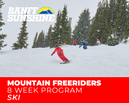 Mountain Freeriders 8-Weeks Ski (6-17yrs)