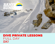 Private Lesson Delirium Dive Full Day Ski (18+Yrs)