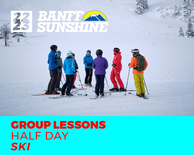 Adult/Teen Half Day AM Ski Group Lesson Only (13+ Years)