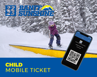 1 Day Mobile Lift Ticket - Child (Ages: 6-12)