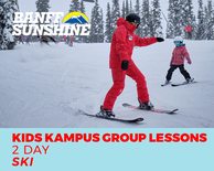 Kids Kampus 2 Full Day Group Ski Lessons (6 -12yrs)
