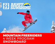 Mountain Freeriders 4 Week Snowboard (6-17 Years)