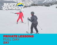 Full Day Private Ski Lesson (3+ yrs)