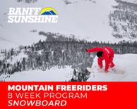 Mountain Freeriders 8-Weeks Snowboard (6-17yrs)