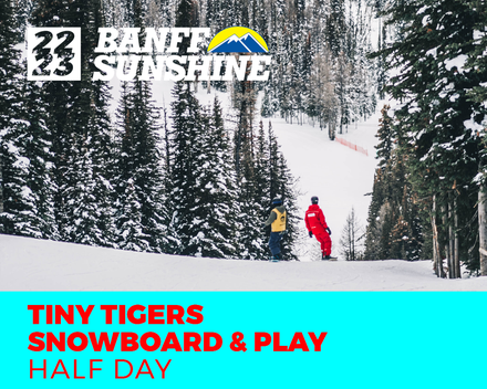Tiny Tigers Snowboard & Play Half Day PM (3-6 Years)