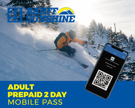 Prepaid 2 Day Mobile Pass - Adult (Ages: 18+)