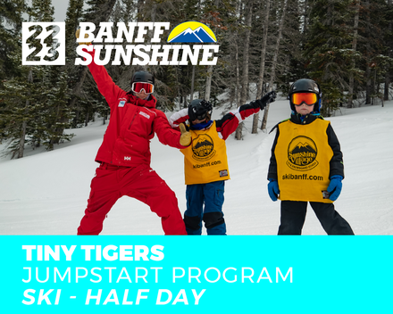 Jumpstart Tiny Tigers Half Day AM Ski Only (3-6 Years)