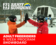 Adult Freeriders Snowboard (18+) 6 Week