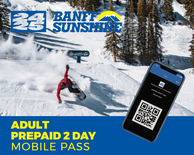 Prepaid 2 Day Mobile Pass - Adult (Age 18+)