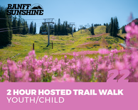 2 Hour Hosted Trail Walk - Youth/Child