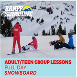 Group Lesson Adult/Teen Full Day Snowboard (13+Yrs)