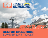 Summer Ski & Ride Ticket - Senior (65+)