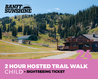 2 Hour Walk and Lift Ticket - Child (6-12yrs)