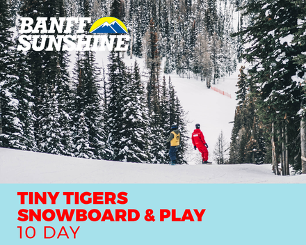 Tiny Tigers 10 Full Days Snowboard & Play (3-6yrs)