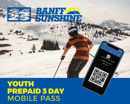 Prepaid 3 Day Mobile Pass - Youth (Ages: 13-17)