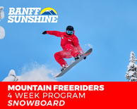 Mtn Freeriders 4 Week Snowboard (6-17 Years)