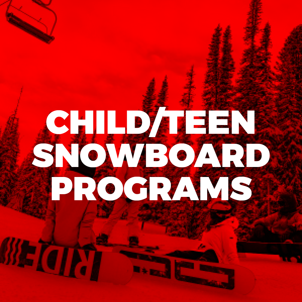 Child/Teen Snowboard Programs